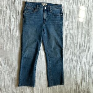 Madewell Mid-Rise Perfect Vintage Jean Cropped Sz 26 Petite